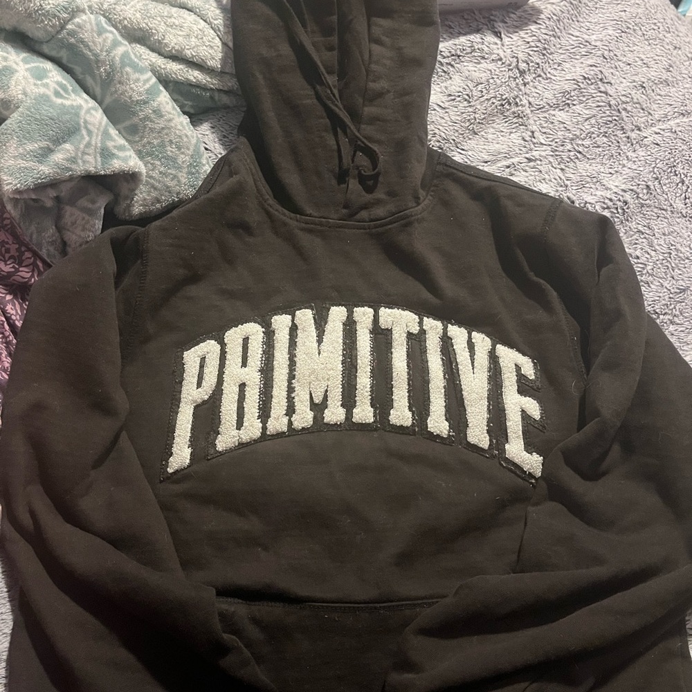 Embroider Primitive hoodie